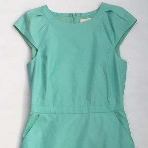 J. Crew Mint Green Sheath Dress